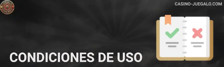 Condiciones de uso Juegalo