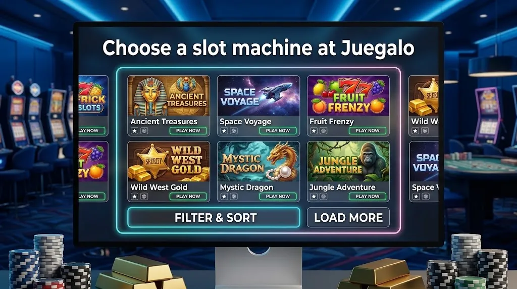 Choose a slot machine